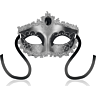 Venetiansk Maske OHMAMA MASKS Black Diamond Grå