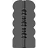 Masturbator ALL BLACK Twink med spiraldesign