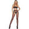 Tights PASSION WOMAN TIOPEN 028 med åpning