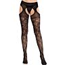 Hold-up strømper Leg Avenue Floral Lace med blonder