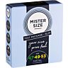 Preservativ Mister Size 47,49,53 - Tre størrelser for komfort