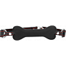 Gag KINK COLLAR & GAG Black Bone 12 cm