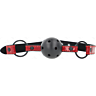 Gag KINK Shiny Leatherette 4.5 cm med justerbar stropp