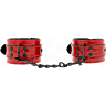 Håndjern KINK WRIST RESTRAINT - Mørkerøde