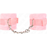 Håndjern KINK WRIST RESTRAINT Beginner Fur 30 x 7 cm