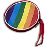 Rund veske PRIDE med LGBT-flagg