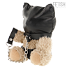 Bamse FETISH SUBMISSIVE MOMO med bondage-hette