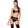Garter Belt Set Passion Woman Tonya L/XL