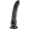 Dildo GET REAL 20,5 CM BLACK med realistisk design