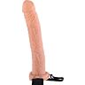 Penisforstørrer med Harness FETISH FANTASY SERIES 28 cm