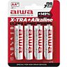 Alkaline Batterier AIWA LR6 Blister 4-pakning