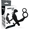 Anal Plug ADDICTED TOYS med dobbelt penisring og testikler