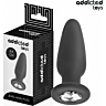Anal Plug ADDICTED TOYS med juveler S 8.8 cm