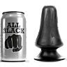 Anal Plug ALL BLACK 12 CM med overraskende diameter
