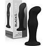 BDSM Anal Plug BLACK&SILVER SEAN Premium Silikon