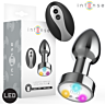Anal Vibrator INTENSE M med LED-belysning og fjernkontroll