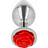 Anal Plugg KINK PLUG ANAL ROSE RED STØRRELSE M
