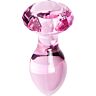 Plug Crystal LUNA med diamantformet base