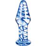 Plug S Pleasures Crystal LUX med temperaturlek