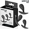 Anal Plug Set 3 Stykker ADDICTED TOYS med ergonomisk design