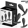 Anal Plugger SETT 3 ADDICTED TOYS | Gradvis Stimulering