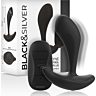 Anal Plug BLACK&SILVER Dwayne med fjernkontroll