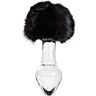 Plug S Pleasures Crystal LEO med kanin hale