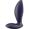 BDSM Anal Plug SATISFYER POWER PLUG med dype vibrasjoner