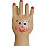 Morsomme Kondomer CONDOMERIE BIG HAPPY HAND XL