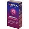 Preservativo CONTROL Dots & Lines med ekstra stimulering