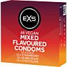 Kondom Exs Mixed flavours 48's med forskjellige smaker