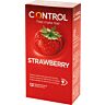 Kondom Control Adapta Jordbær 12 enheter
