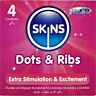 Kondom SKINS Dots & Ribs Premium