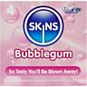 Kondom SKINS Bubblegum Premium 4-pakning med fruktig smak