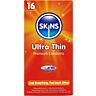 Kondomer SKINS Ultra Thin 16-pack med ekstra smøremiddel