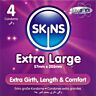 Kondom SKINS Extra Large 4-pakning
