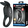Vibrerende Ring Pretty Love Carlton med Klitorisstimulator