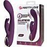 Rabbit Vibrator Pretty Love Emma med klitorisstimulator