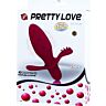 Vibrador Pretty Love Flirtation Fitch med klitorisstimulator