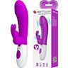 Rabbit Vibrator Pretty Love Naughty Bunny med Dobbelt Stimulering