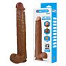 DILDOS PAT Realistic Fleksibel Dildo med sugekopp
