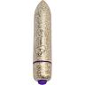 Mini vibrator ROCKS-OFF RO-80 MM GOLD med 7 funksjoner