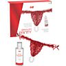 Lubesett INTT RELEASES Brazilian Red Panty med glidemiddel