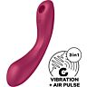 Sugevibrator SATISFYER CURVE TRINITY 1 Luftpulsvibrasjon