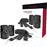 Håndjern DARKNESS BONDAGE BED TIES SET med justerbare mansjetter