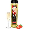 Massasjeolje SHUNGA med jordbær og cava 240 ml