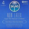 Kondom SKINS Latex-Fri 4-Pakning med naturlig følelse