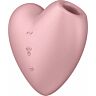 SATISFYER Air Pulse Cutie Heart Suggevibrator