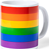 Kopp PRIDE med LGBT-farger i kraftboks