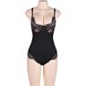 Lingeri SUBBLIME QUEEN PLUS SIZE Teddy med blonder og frynser